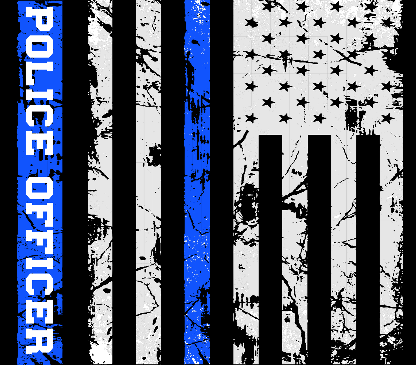 Police Officer Tumbler