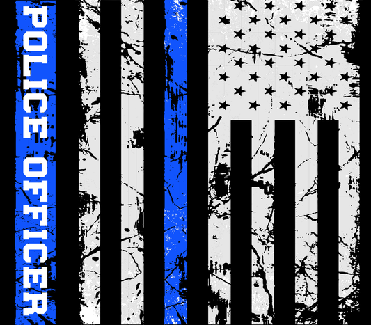 Police Officer Tumbler