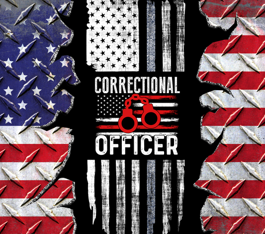 Corrections Officer / American Flag