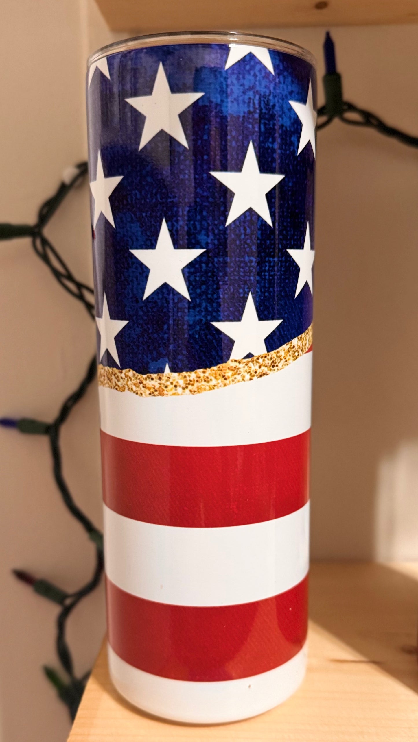 20oz American Flag Tumbler