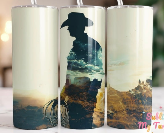 20oz Cowboy 2 Tumbler