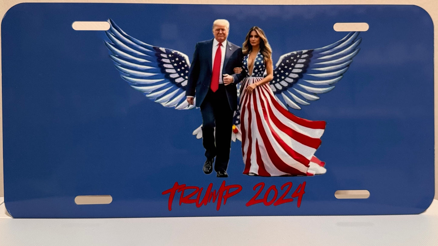 Trump 2024 Car Tag