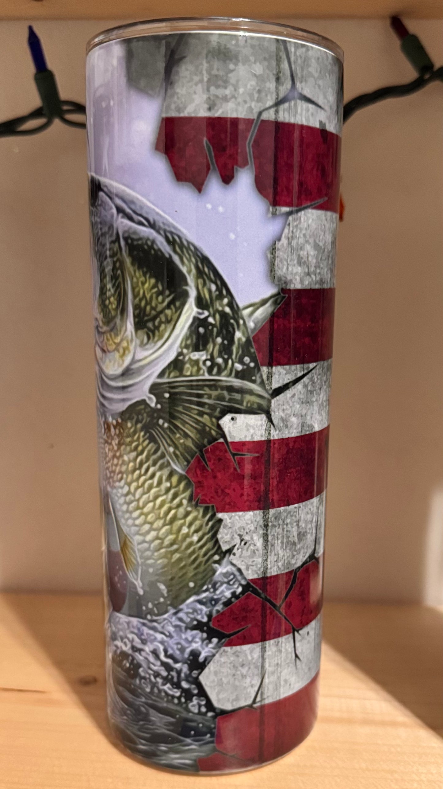 20oz Bass Fishing Tumbler