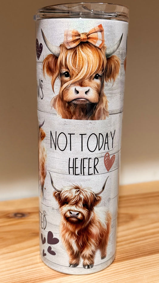 20oz Highland Cow Tumbler