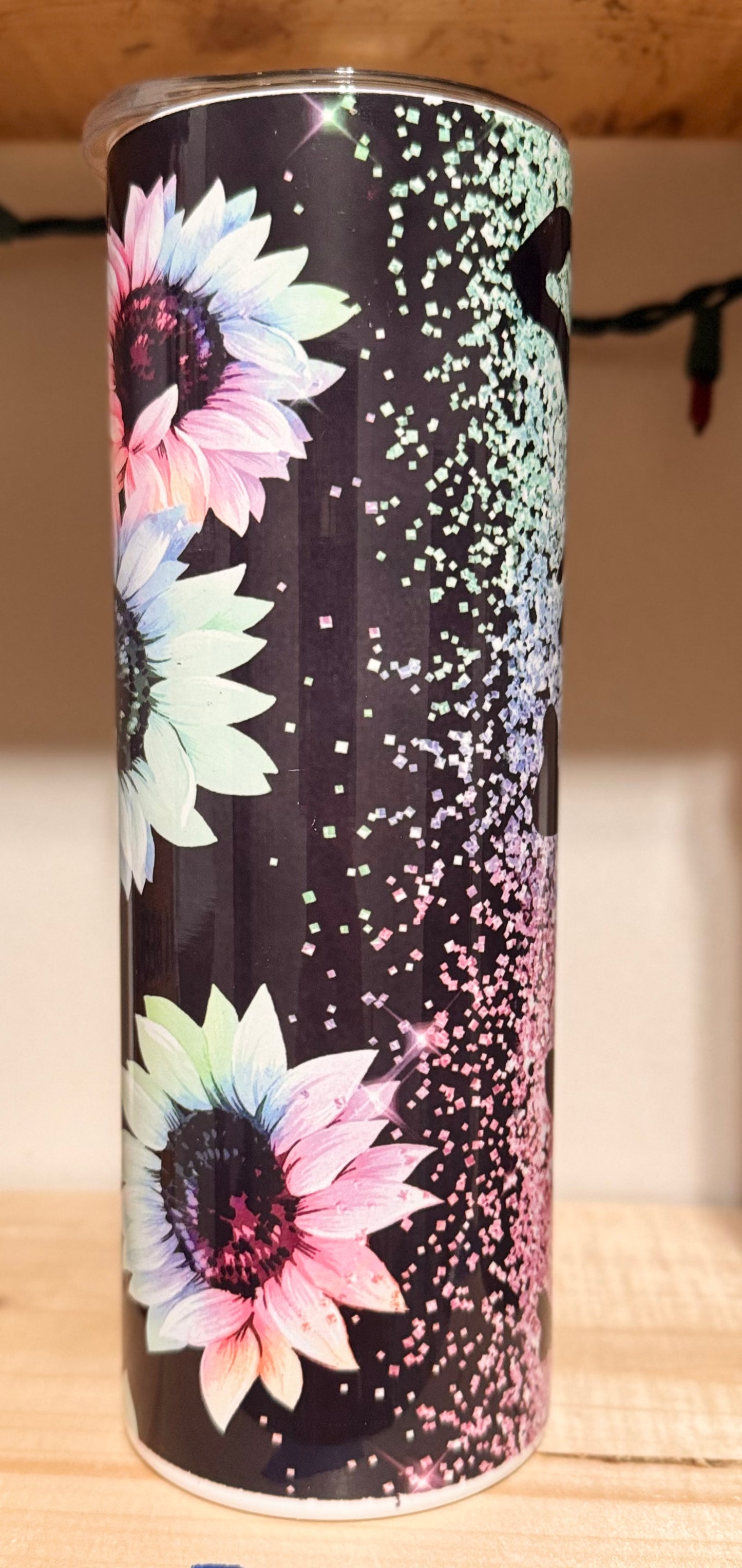 20oz Pastel Flowers Tumbler