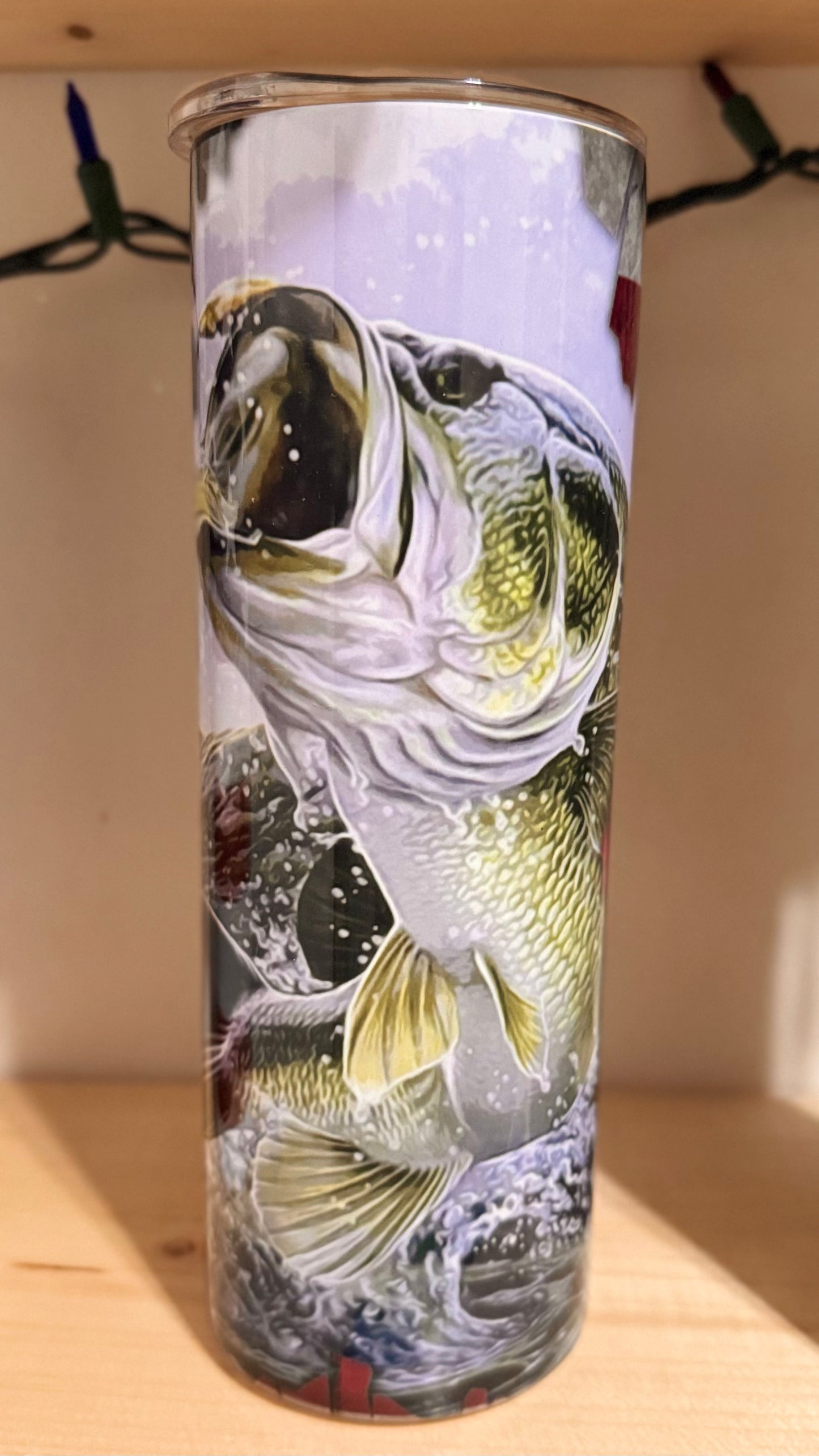 20oz Bass Fishing Tumbler