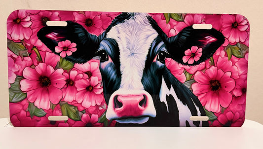 Cow Car Tag