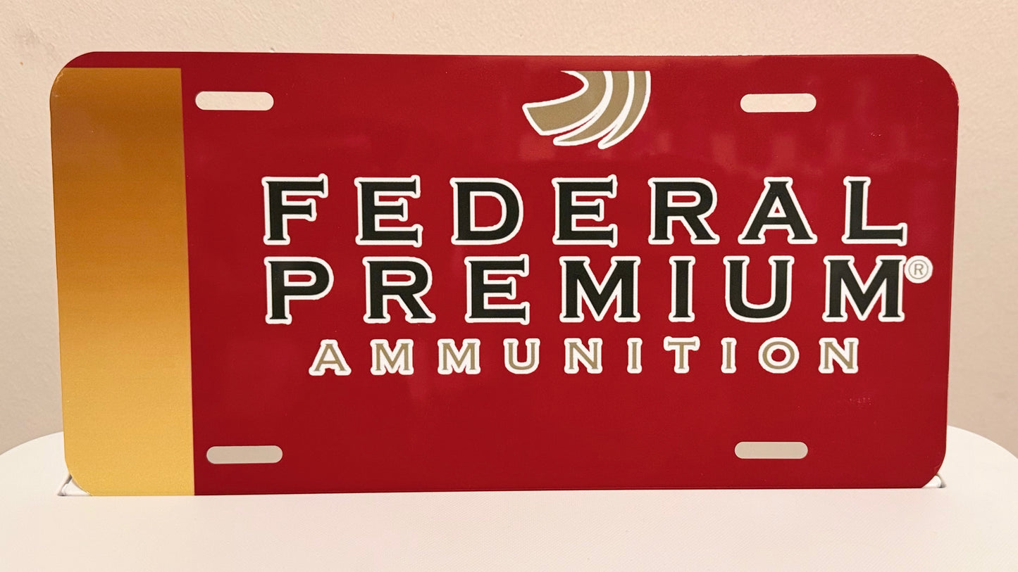 Federal Premium Ammunition Car Tag