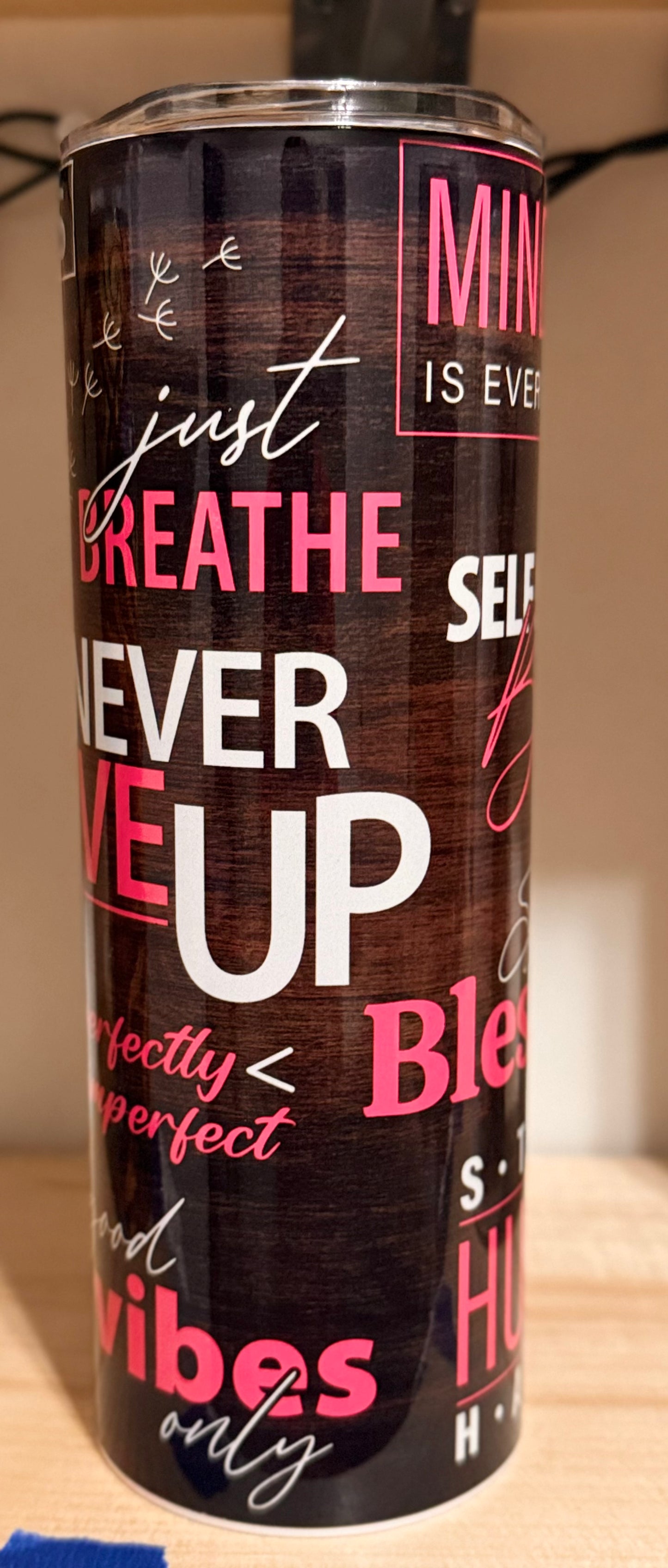 20oz Inspirational tumbler