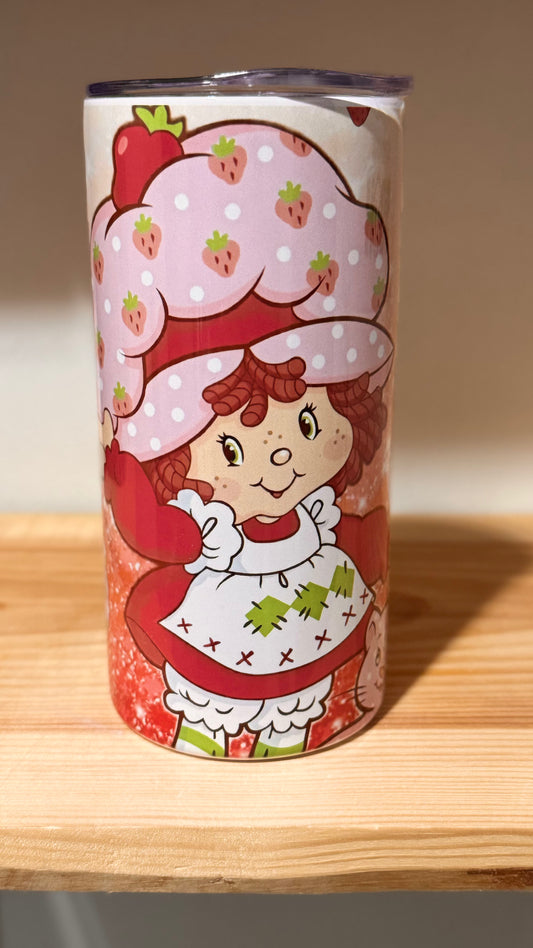 15oz kids Strawberry Shortcake tumbler