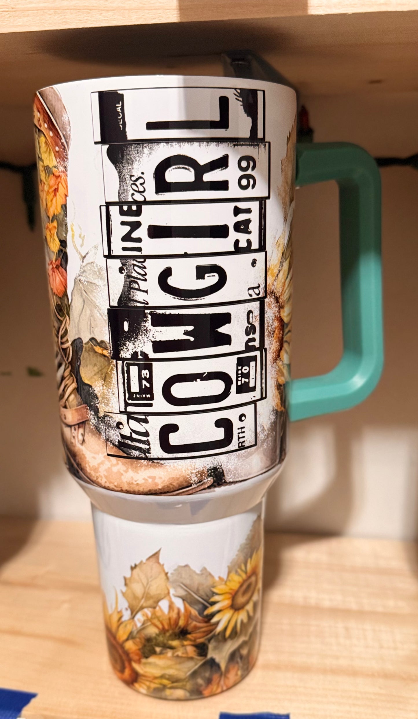 40oz Cowgirl tumbler