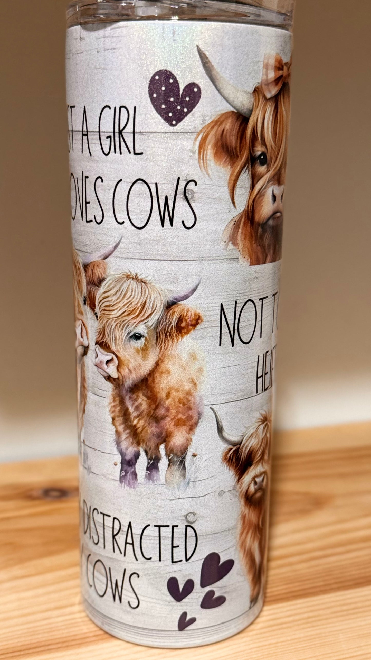 20oz Highland Cow Tumbler