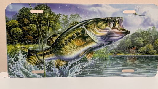 Fishing Car Tag