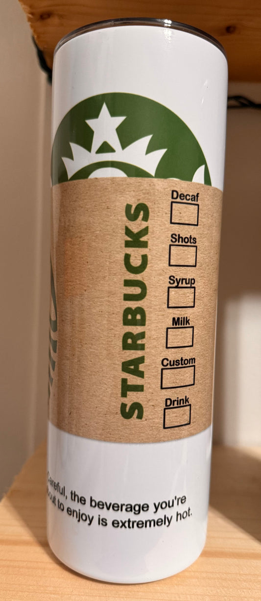 20oz Starbucks Tumbler