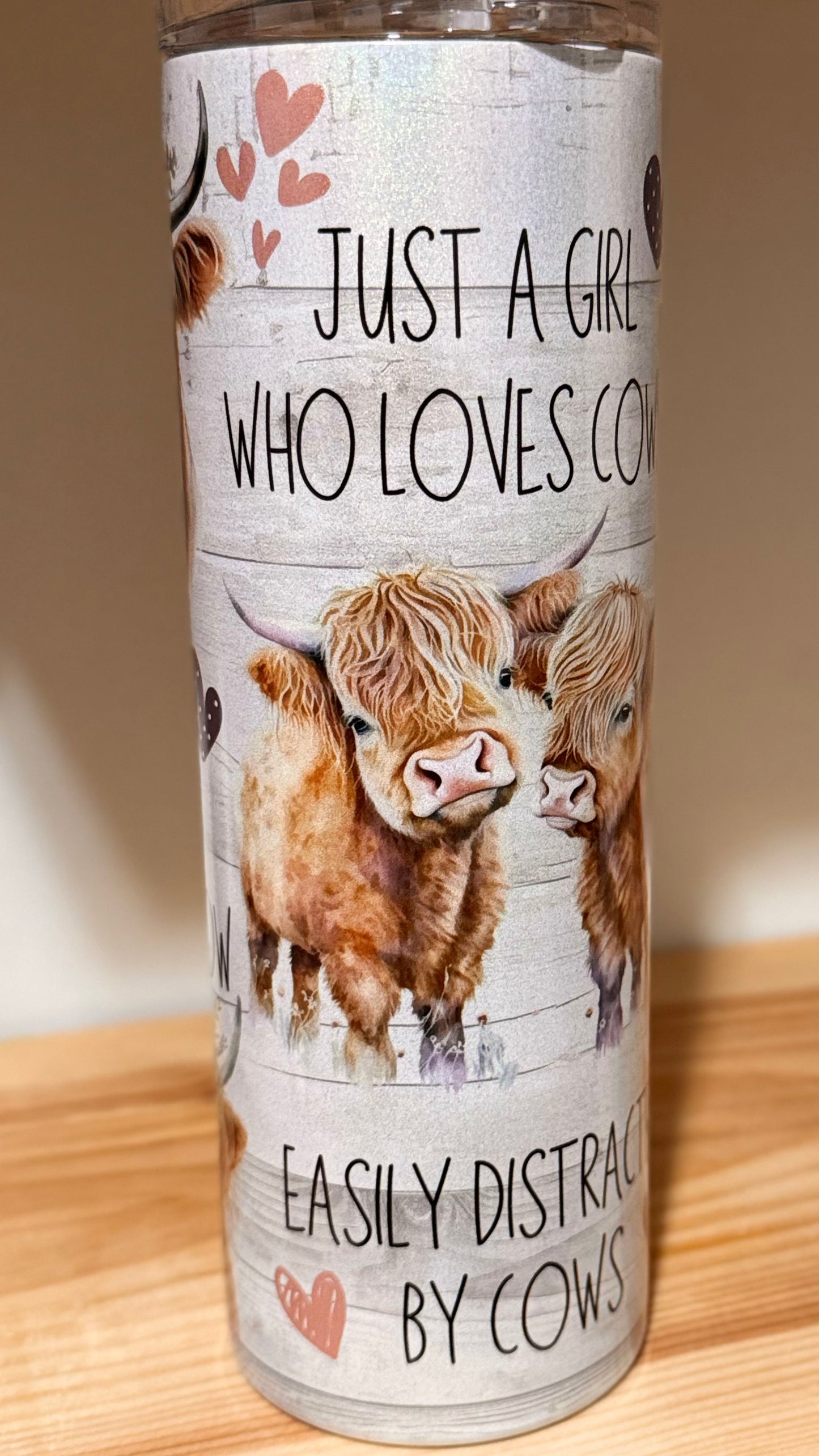 20oz Highland Cow Tumbler