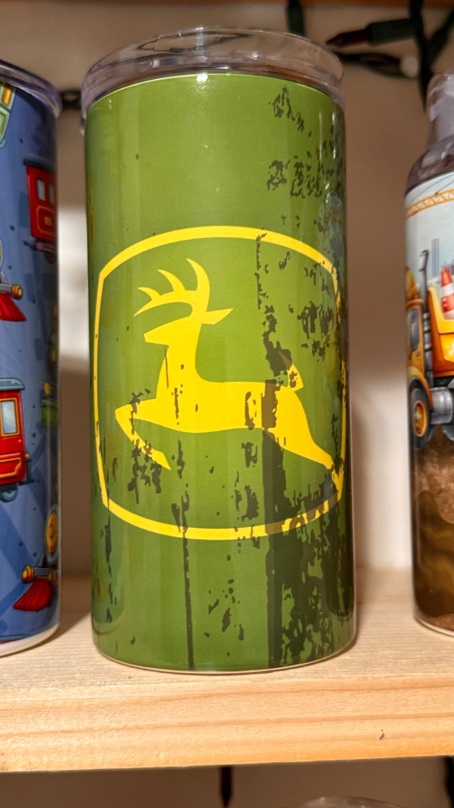 12oz John Deere Kids tumbler