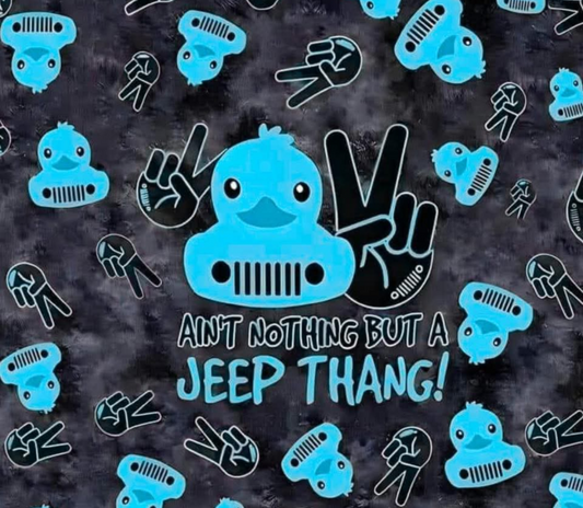 20oz Blue Jeep Thang