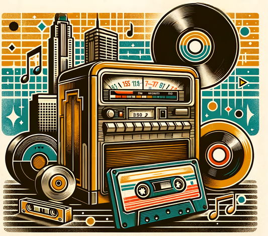 Retro Music Tumbler