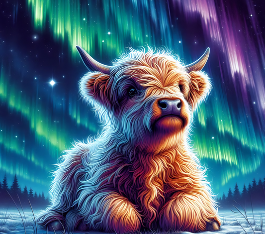 20oz Highland Cow / Aurora Tumbler