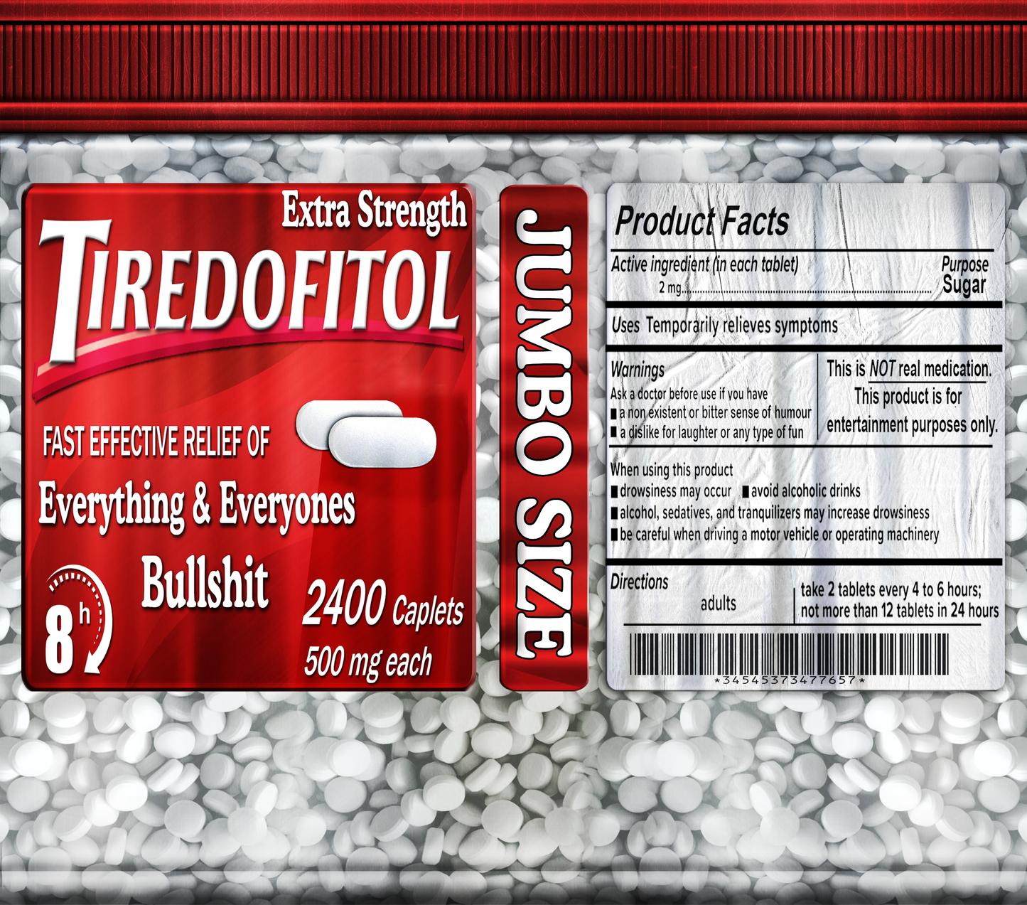 20oz Tiredofitol Tumbler