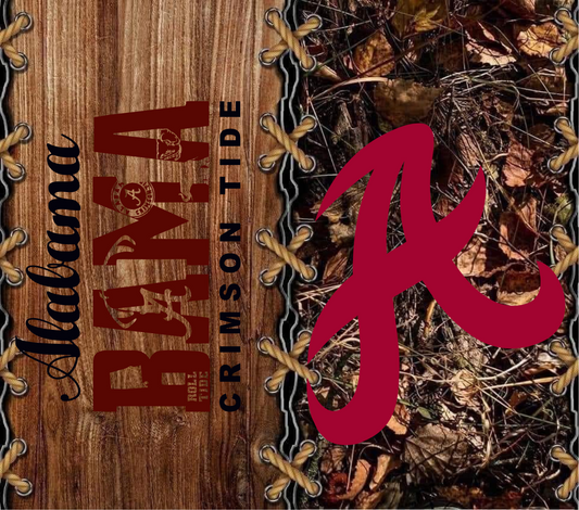 20oz Camo Alabama Tumbler