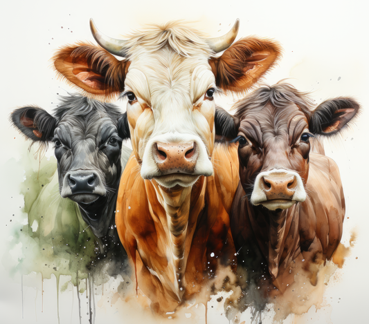 20oz Cattle Tumbler