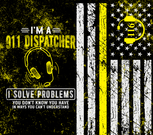 20oz 911 Dispatcher Tumbler