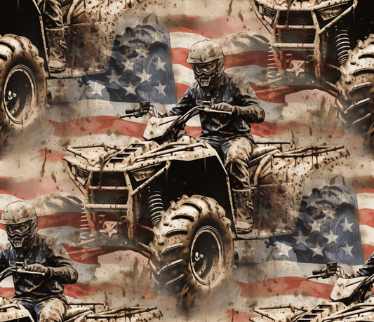 20oz ATV American Flag